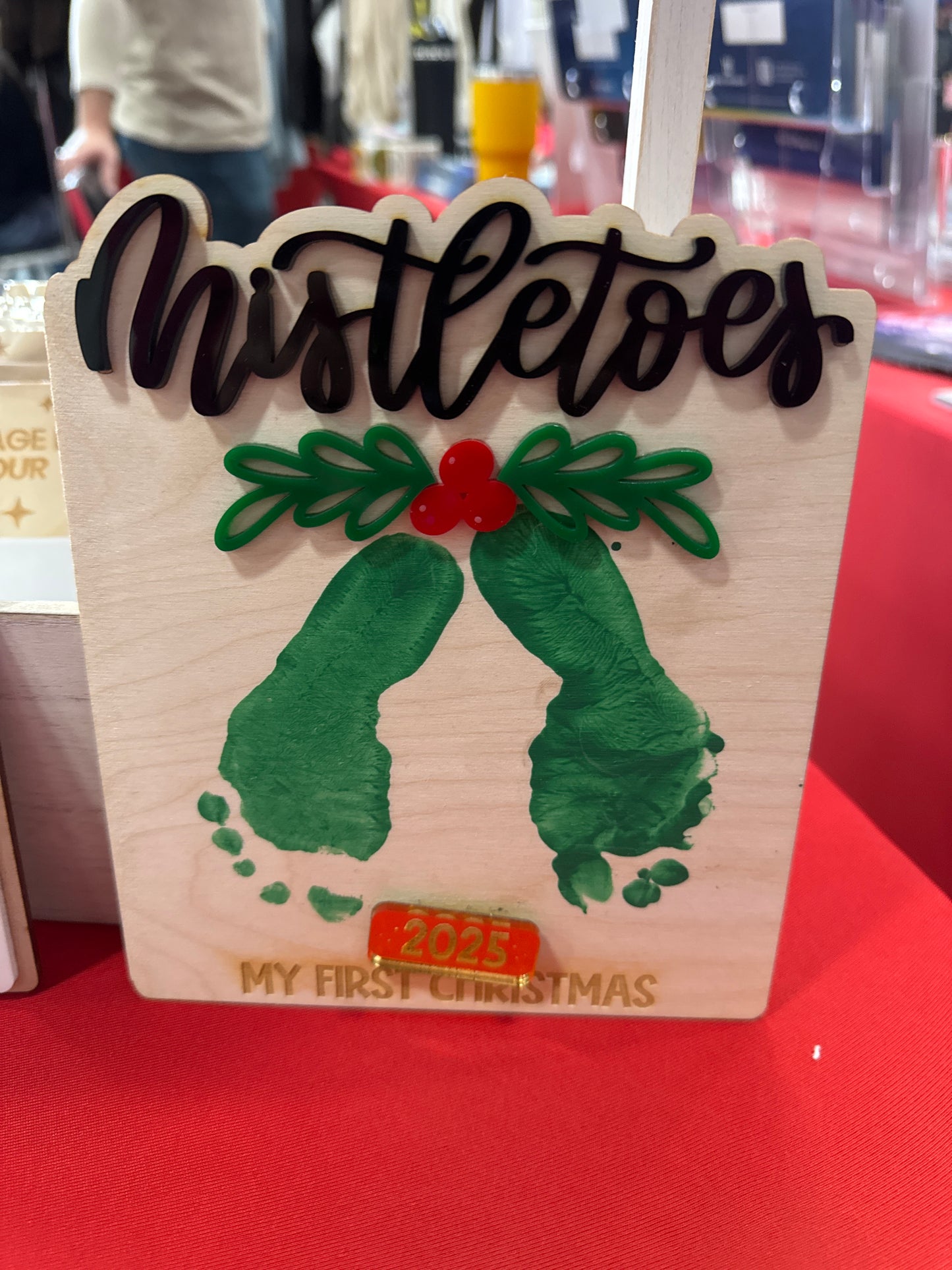 Mistletoes Sign