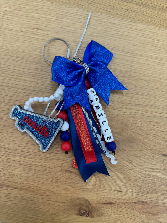 Cheer Bow Keychain