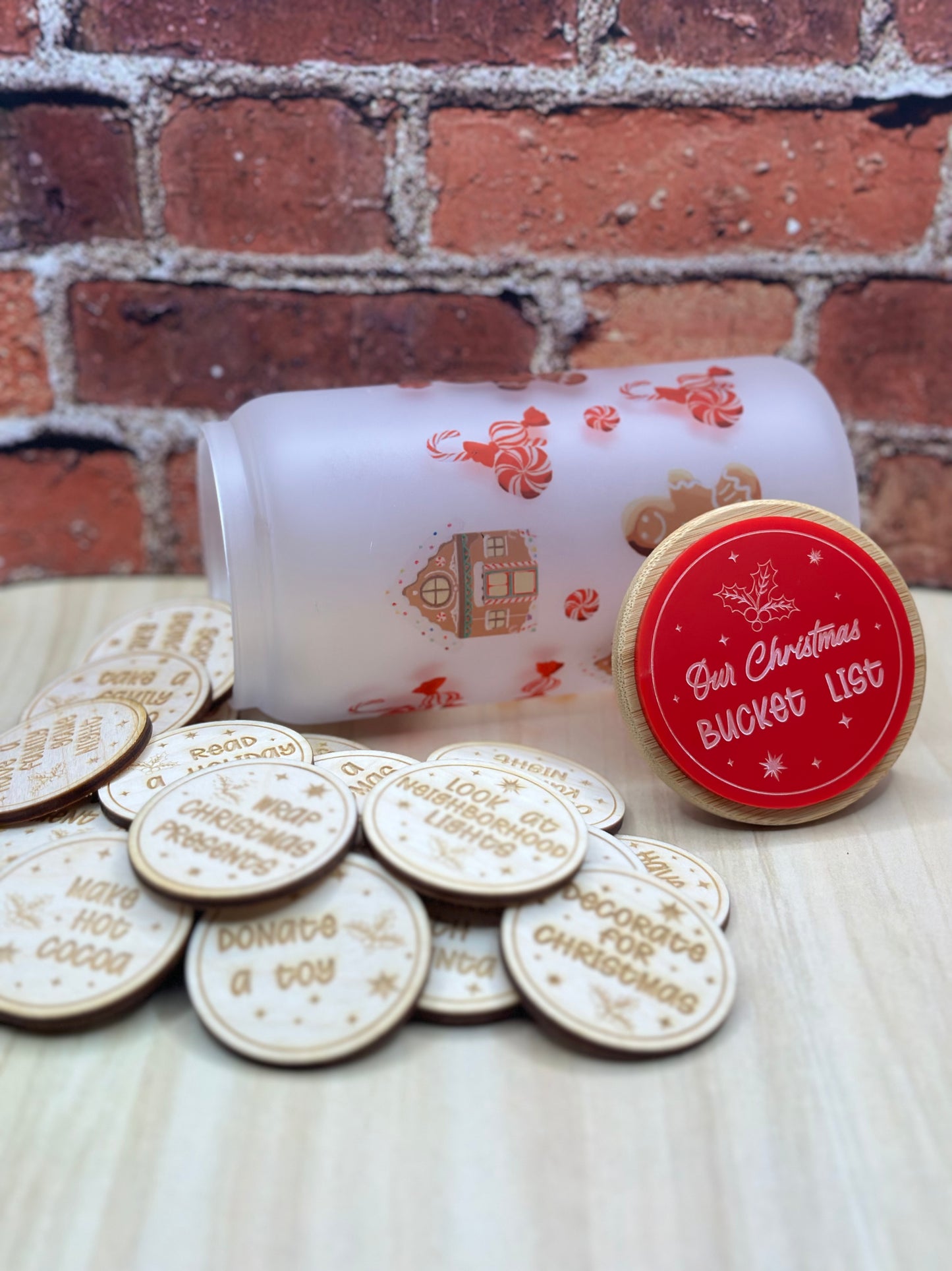 Christmas Bucket List Jar