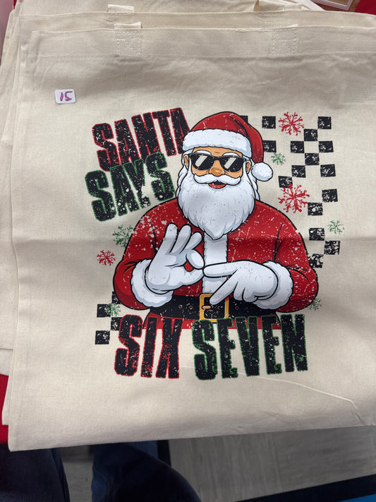 Decorative Christmas Bag