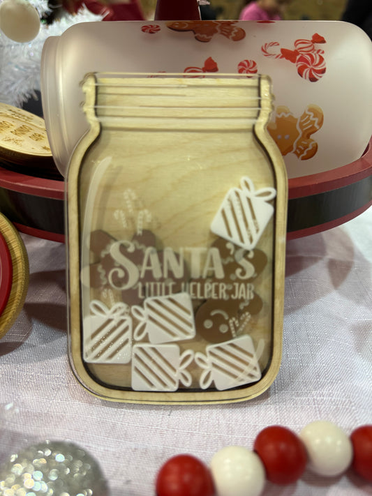 Santa's Helper Jar