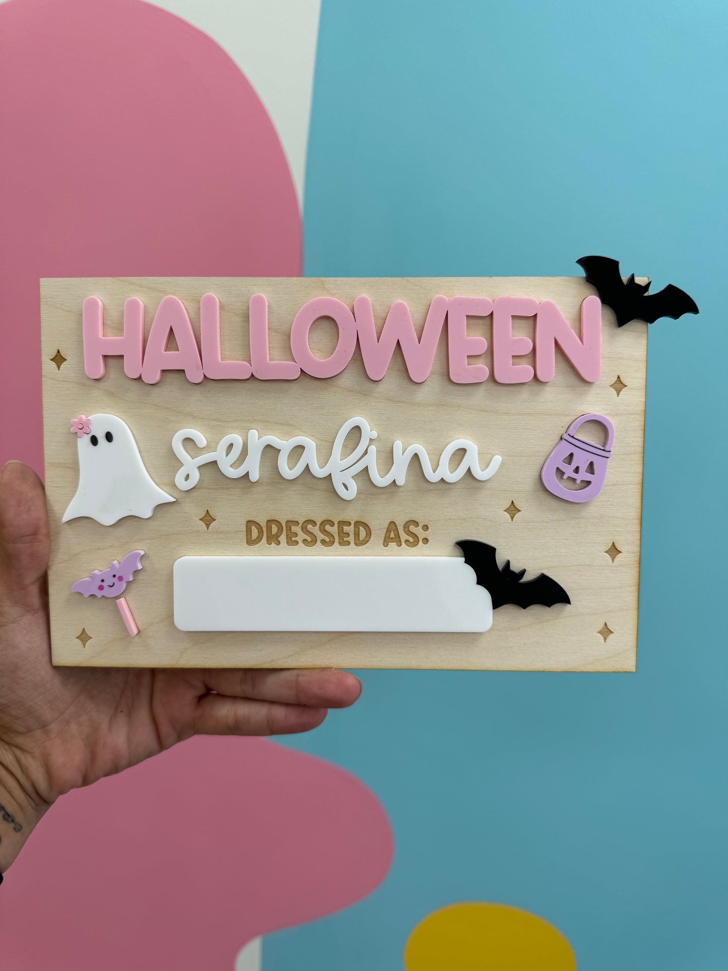 Halloween Memory Sign