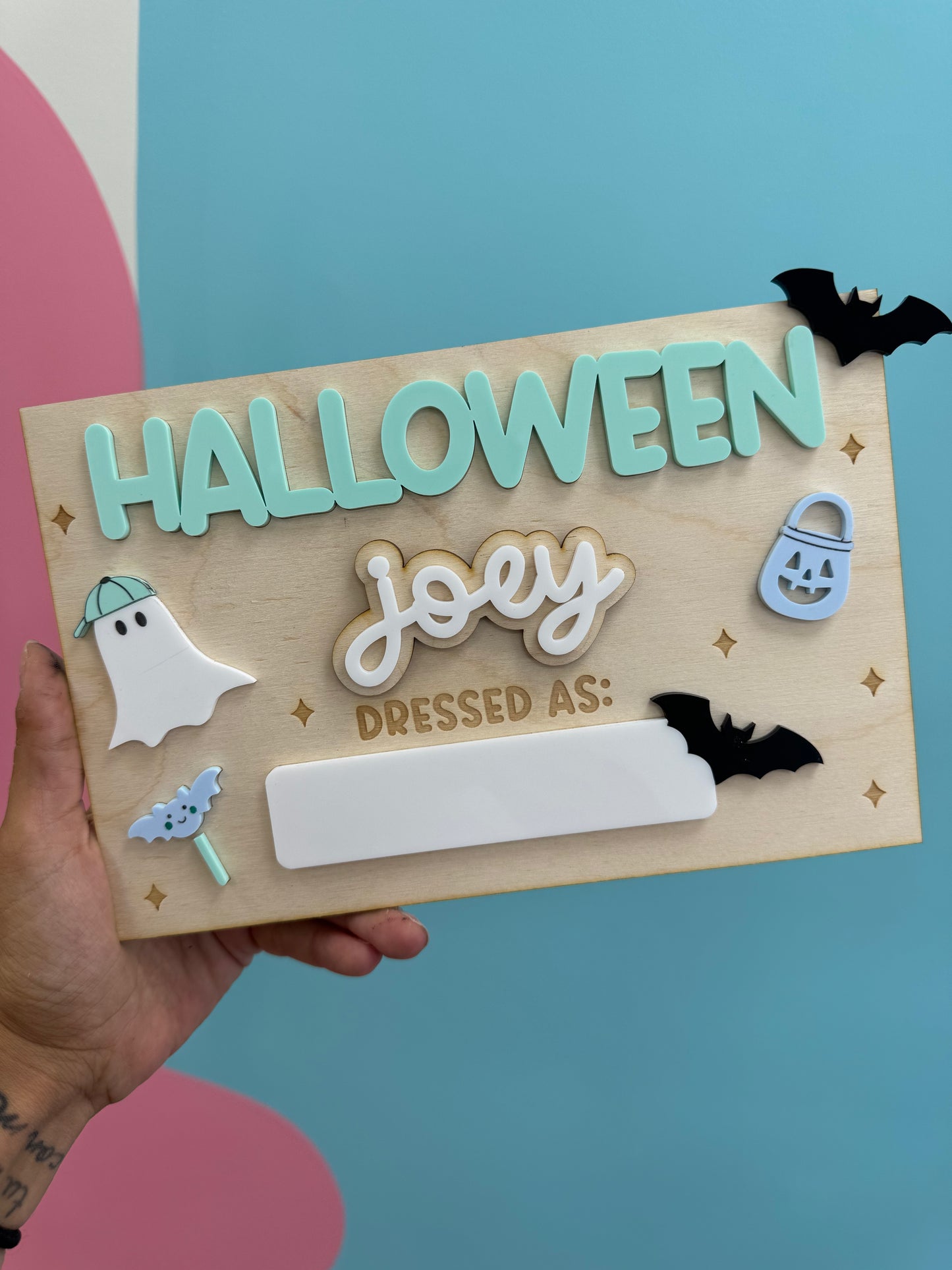 Halloween Memory Sign