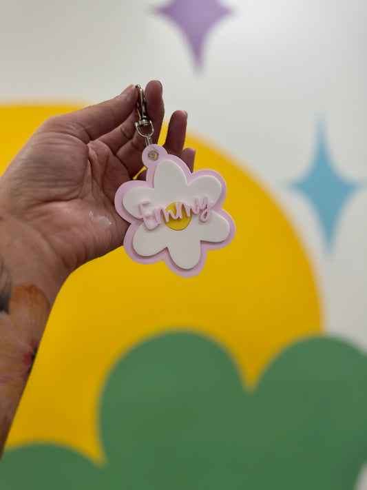3 Layer Custom Keychain