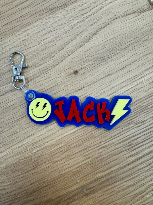 Custom 2 Layer Acrylic Keychain