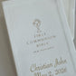 Engraved Communion Bible